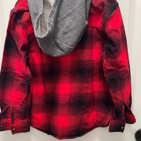 Hooded flannel - Picture 3 of 3